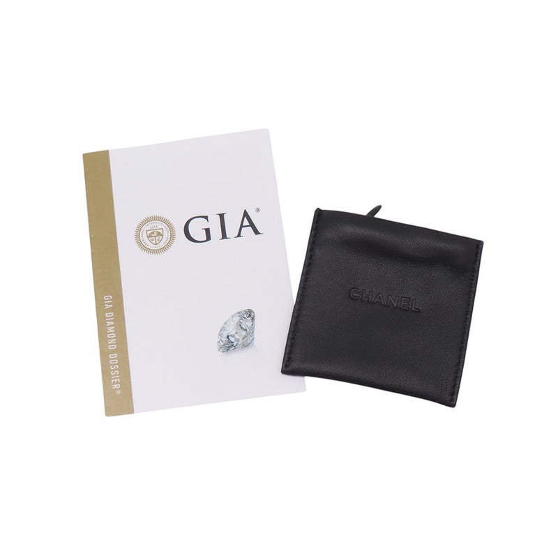 シャネル リング エターナル シャネル N°5 ダイヤモンド 中石0.25ct K18WGホワイトゴールド サイズ56 J12002 GIA鑑定書付き 指輪