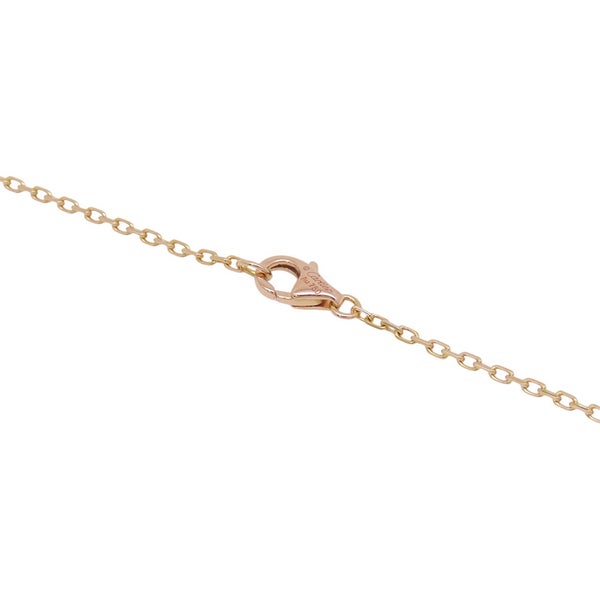 カルティエ ネックレス LOVE パヴェ ダイヤモンド 48P 計0.30ct K18PGピンクゴールド B7224528 ラブ ペンダント