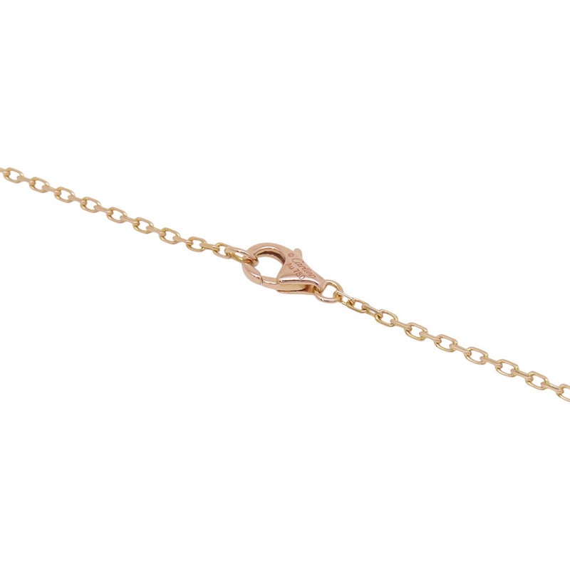 カルティエ ネックレス LOVE パヴェ ダイヤモンド 48P 計0.30ct K18PGピンクゴールド B7224528 ラブ ペンダント