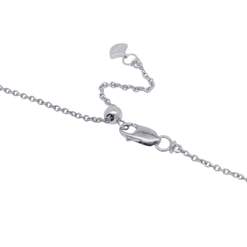 グラフ ネックレス パヴェ バタフライ ダイヤモンド ミニ ペンダント ダイヤ 計約0.55ct K18WGホワイトゴールド RGP550