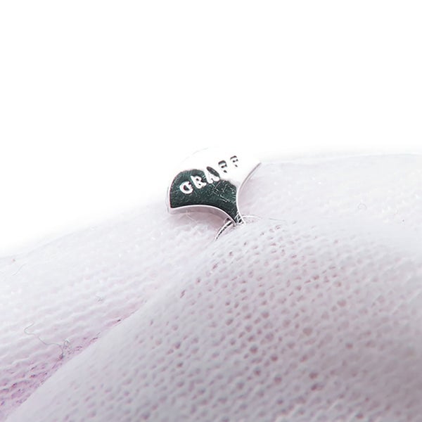 グラフ ネックレス パヴェ バタフライ ダイヤモンド ミニ ペンダント ダイヤ 計約0.55ct K18WGホワイトゴールド RGP550