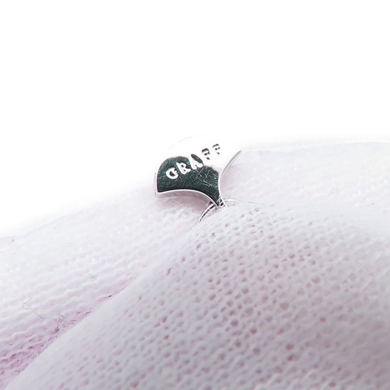 グラフ ネックレス パヴェ バタフライ ダイヤモンド ミニ ペンダント ダイヤ 計約0.55ct K18WGホワイトゴールド RGP550
