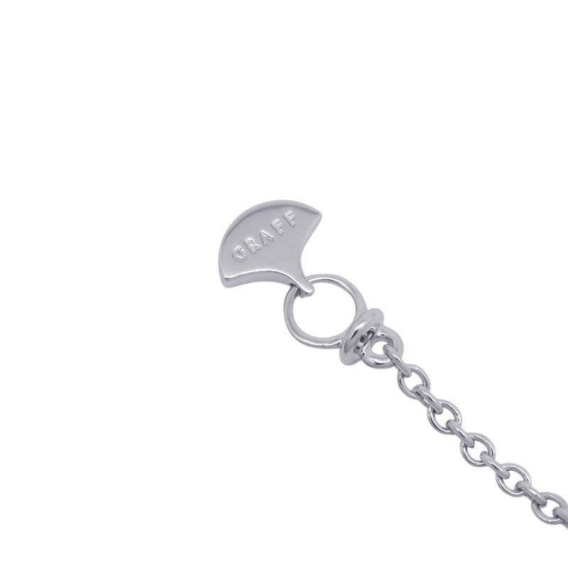 グラフ ネックレス パヴェ バタフライ ダイヤモンド ミニ ペンダント ダイヤ 計約0.55ct K18WGホワイトゴールド RGP550