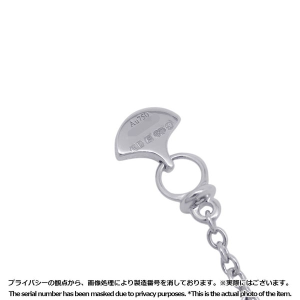 グラフ ネックレス パヴェ バタフライ ダイヤモンド ミニ ペンダント ダイヤ 計約0.55ct K18WGホワイトゴールド RGP550
