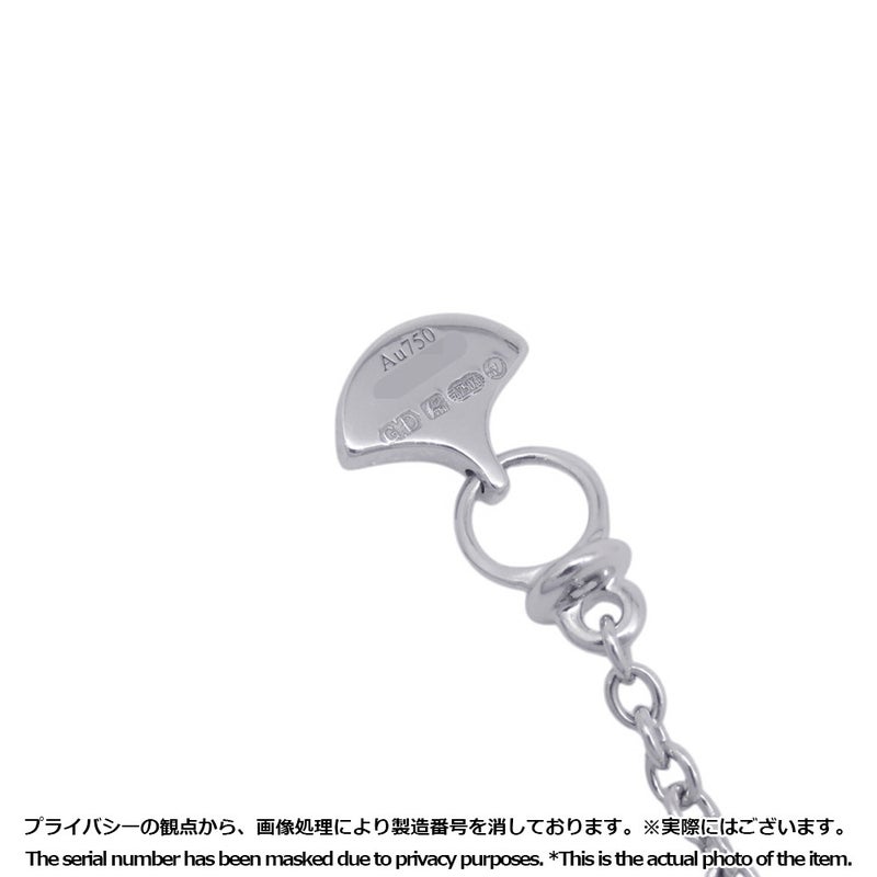 グラフ ネックレス パヴェ バタフライ ダイヤモンド ミニ ペンダント ダイヤ 計約0.55ct K18WGホワイトゴールド RGP550