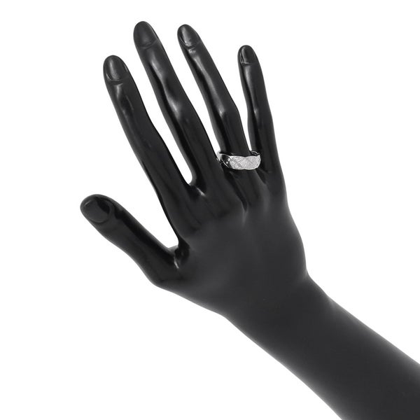 シャネル リング ココクラッシュ コレクション ミディアムモデル ダイヤモンド 31P 計約0.18ct K18WG サイズ56 J10865 指輪