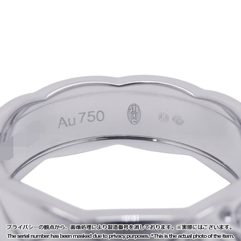 シャネル リング ココクラッシュ コレクション ミディアムモデル ダイヤモンド 31P 計約0.18ct K18WG サイズ56 J10865 指輪