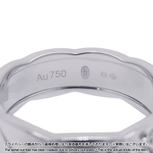 シャネル リング ココクラッシュ コレクション ミディアムモデル ダイヤモンド 31P 計約0.18ct K18WG サイズ56 J10865 指輪