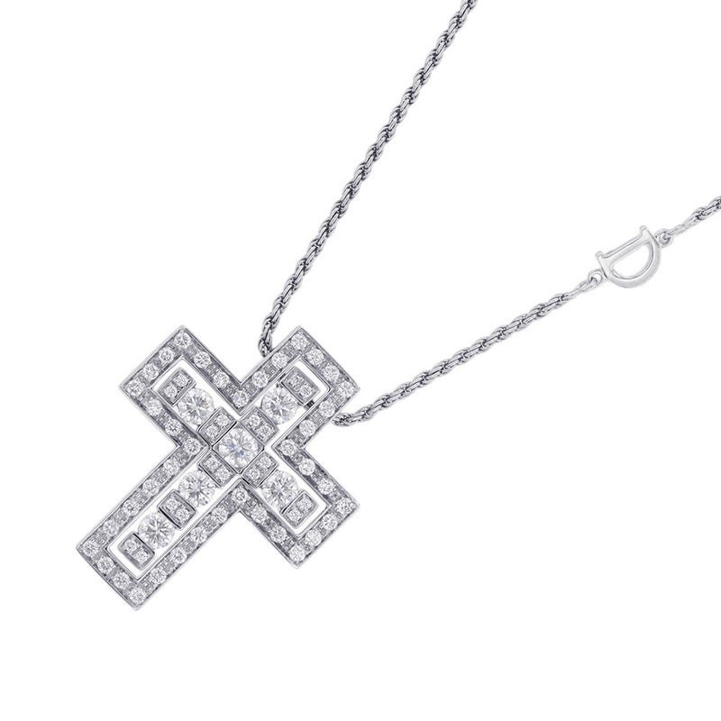 ダミアーニ ネックレス ベル エポック M ダイヤモンド 計約1.26ct K18WGホワイトゴールド 20073470 DAMIANI ペンダント