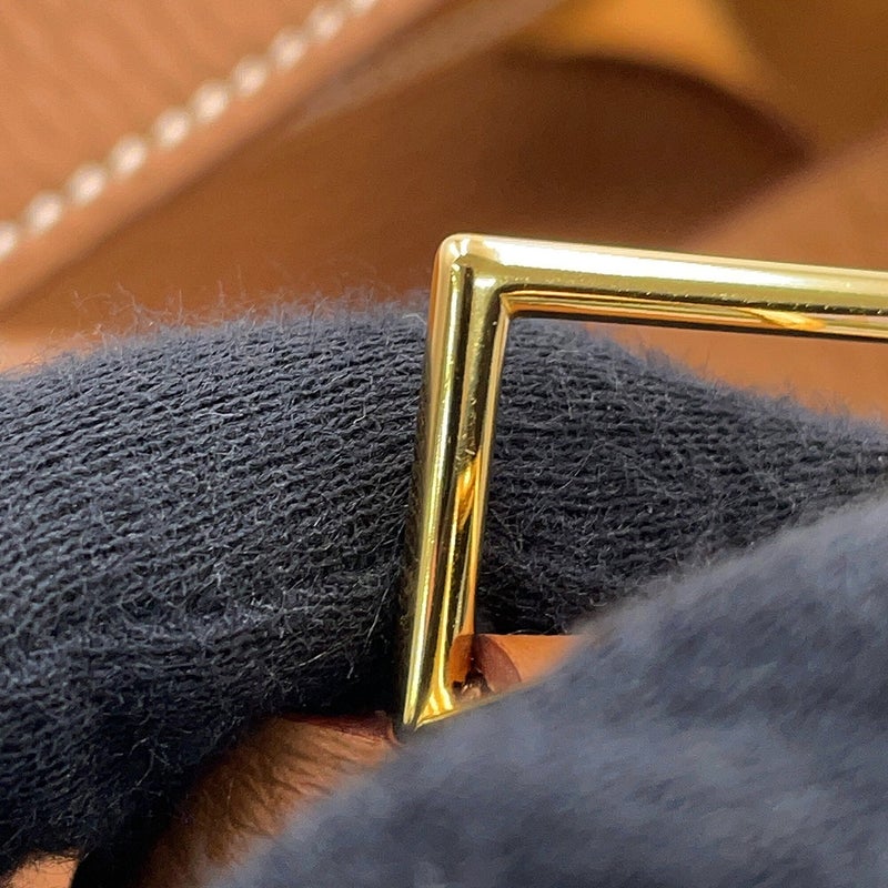 エルメス ハンドバッグ ピコタンロックMM ゴールド/ゴールド金具 トリヨンクレマンス G刻印 HERMES
