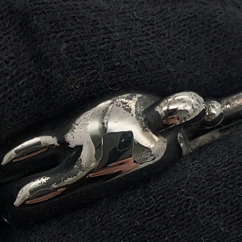 エルメス カデナライオン アフリカ 1997 メタル HERMES チャーム 小物 動物