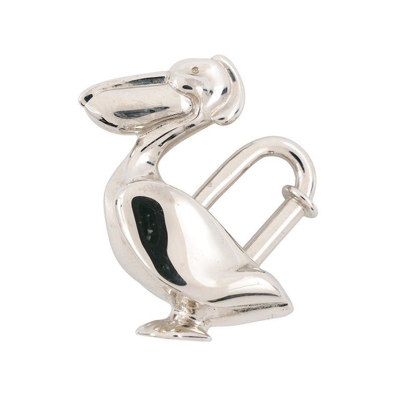エルメス カデナ ペリカン メタル HERMES 小物 チャーム 動物