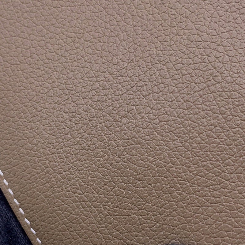 エルメス カードケース ジップアンゴー シェーヌ・ダンクル エトゥープ/ゴールド金具 エバーカラー K刻印 財布 定期入れ