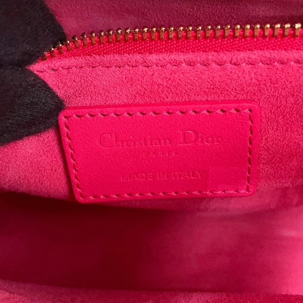 クリスチャン・ディオール ハンドバッグ レディディオール カナージュ スモール ラムスキン M05314NEE 2way