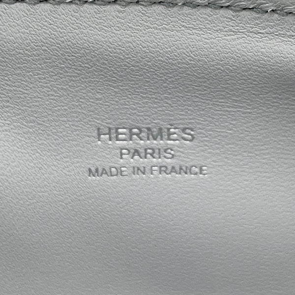 エルメス ボリード1923 ミニ アルジャン/シルバー金具 シェブルシャムキラ G刻印 HERMES ２wayショルダー