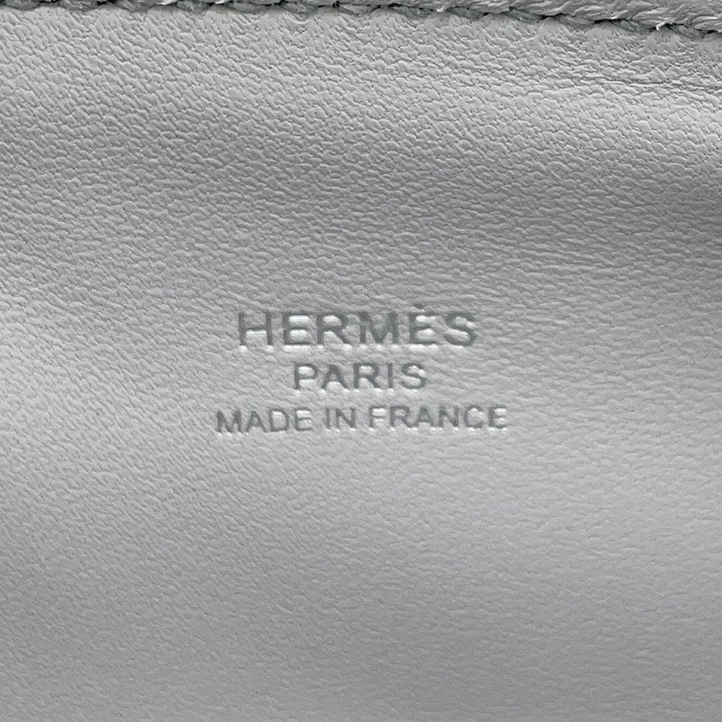 エルメス ボリード1923 ミニ アルジャン/シルバー金具 シェブルシャムキラ G刻印 HERMES ２wayショルダー