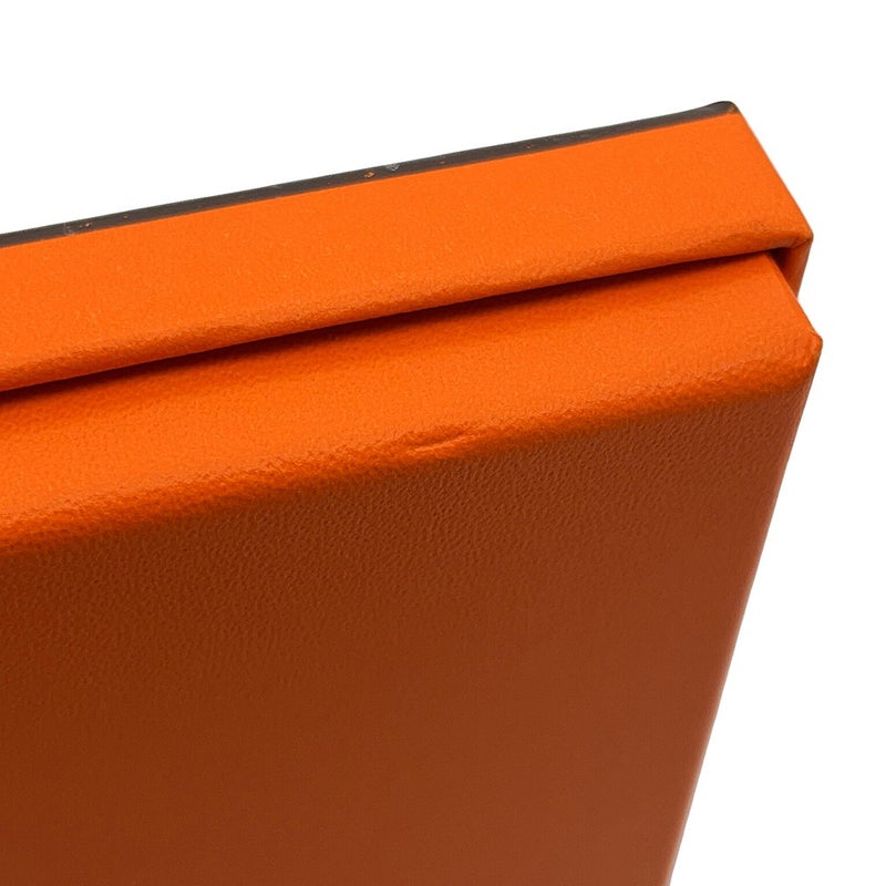 エルメス カードケース カルヴィ ゴールド エプソン W刻印 HERMES 名刺入れ