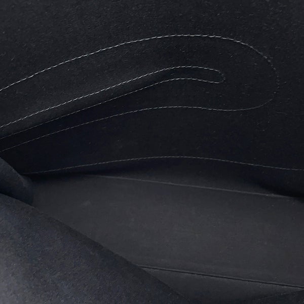 エルメス トートバッグ オリゾン レコード ブラック/シルバー金具 トワルオフィシエ/スイフト Y刻印 2wayショルダー 黒