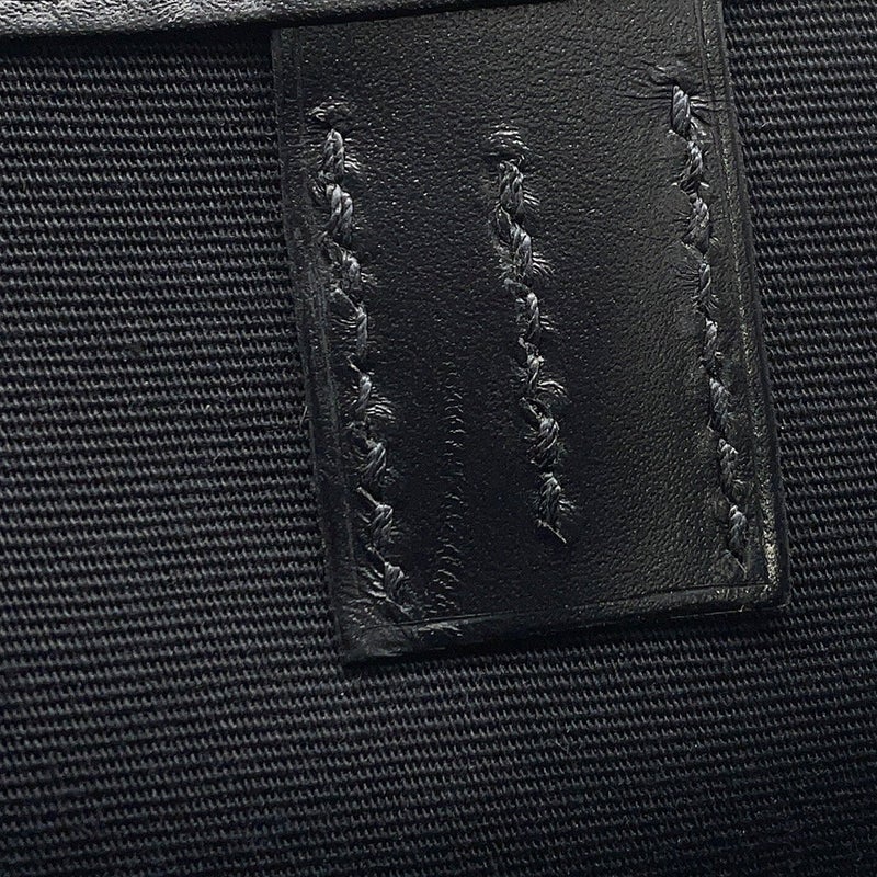 エルメス トートバッグ オリゾン レコード ブラック/シルバー金具 トワルオフィシエ/スイフト Y刻印 2wayショルダー 黒