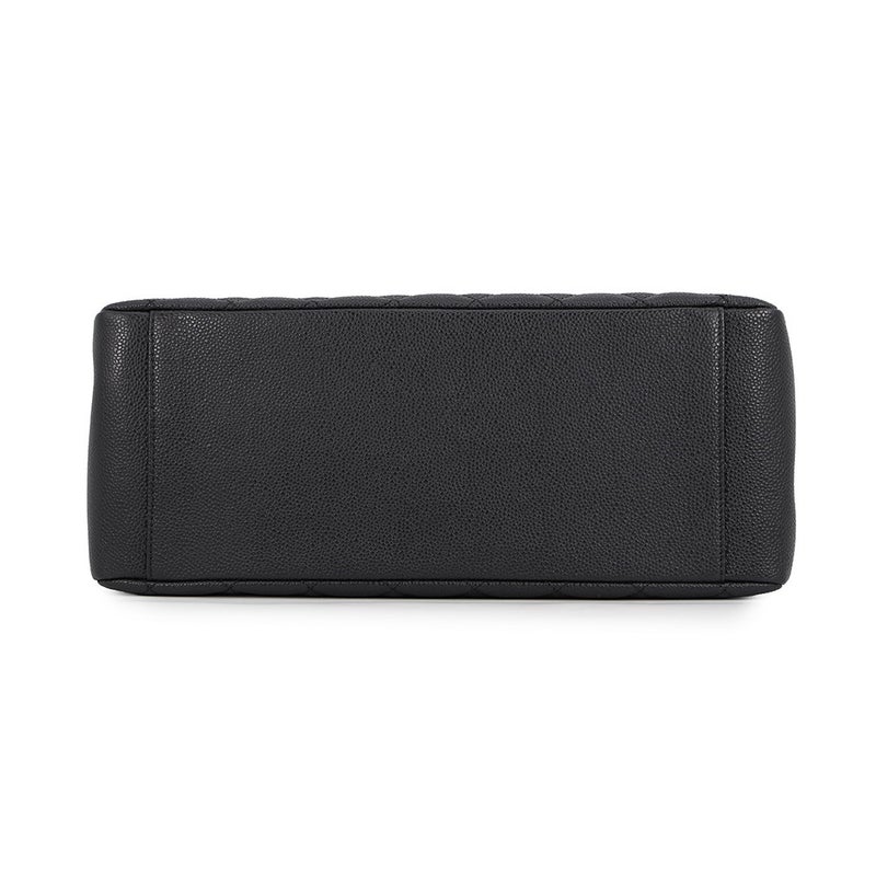 シャネル チェーントートバッグ ココマーク マトラッセ GST キャビアスキン A50995 CHANEL ショルダーバッグ 黒