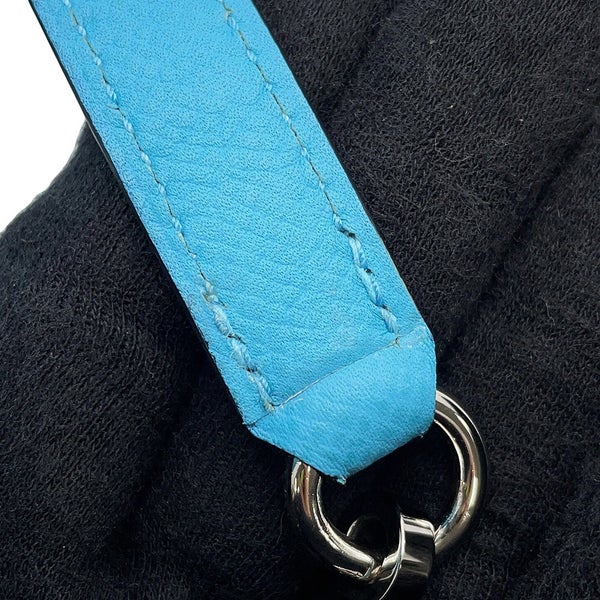 エルメス ハンドバッグ ケリー25 外縫い ブルーノール/シルバー金具 エプソン D刻印 HERMES Kelly 2wayバッグ