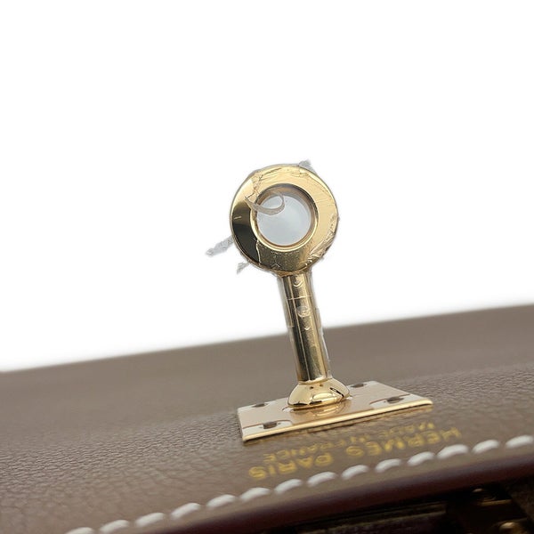 エルメス ショルダーバッグ ケリーダンス2 エトゥープ/シャンパンゴールド金具 エバーカラー W刻印 HERMES クラッチバッグ