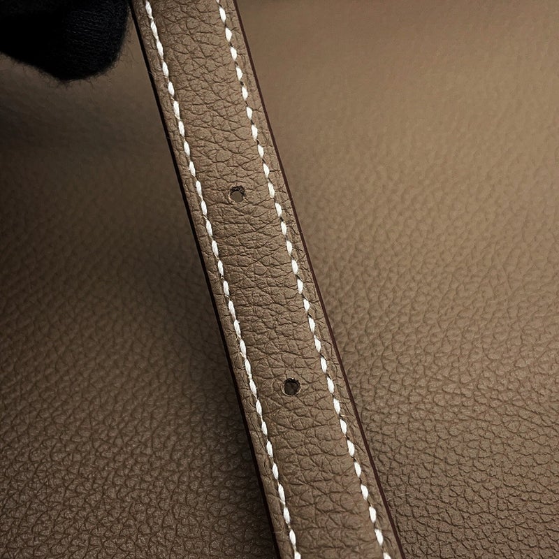 エルメス ショルダーバッグ ケリーダンス2 エトゥープ/シャンパンゴールド金具 エバーカラー W刻印 HERMES クラッチバッグ