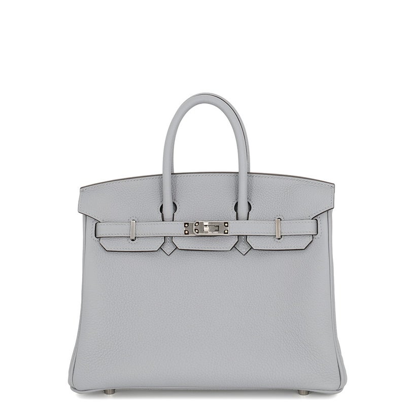 エルメス バーキン25 グリパンタン/シルバー金具 トゴ G刻印 HERMES Birkin ハンドバッグ
