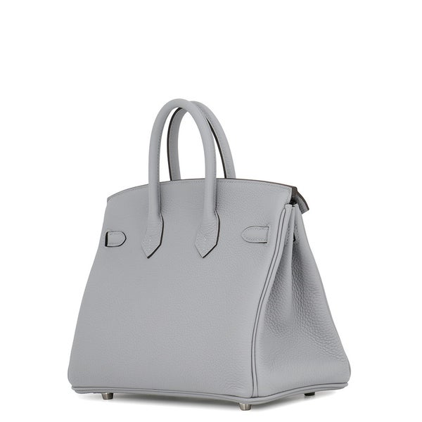 エルメス バーキン25 グリパンタン/シルバー金具 トゴ G刻印 HERMES Birkin ハンドバッグ