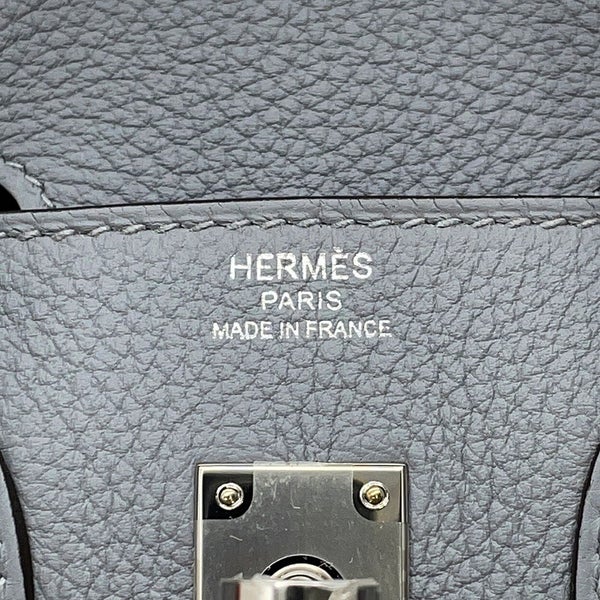 エルメス バーキン25 グリパンタン/シルバー金具 トゴ G刻印 HERMES Birkin ハンドバッグ