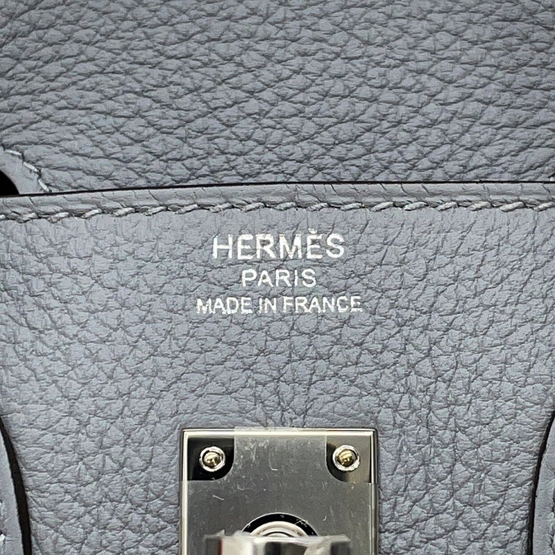 エルメス バーキン25 グリパンタン/シルバー金具 トゴ G刻印 HERMES Birkin ハンドバッグ