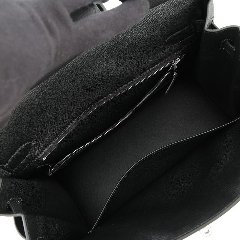エルメス バーキン30 ブラック/シルバー金具 トゴ G刻印 HERMES Birkin ハンドバッグ 黒