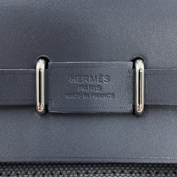 エルメス ショルダーバッグ エールバッグジップ ミニ アルドワーズ/シルバー金具 トワルミリタリー/ヴァッシュハンター K刻印 HERMES