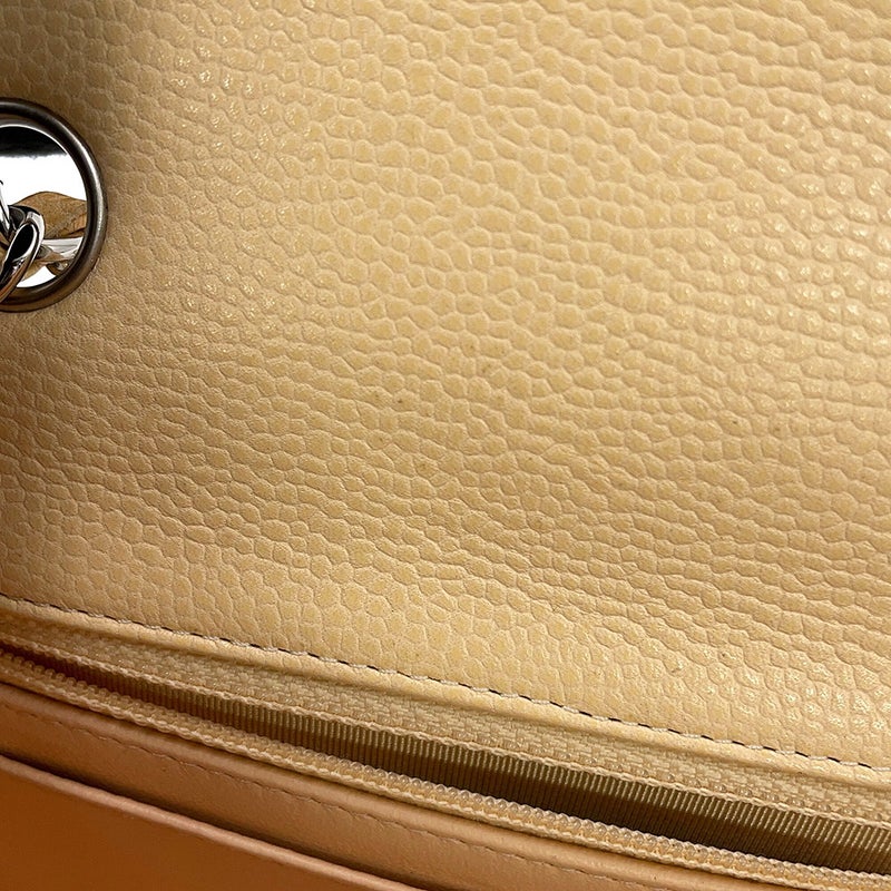 シャネル チェーンショルダーバッグ マトラッセ20 ココマーク キャビアスキン A69900 CHANEL ミニ フラップ バッグ