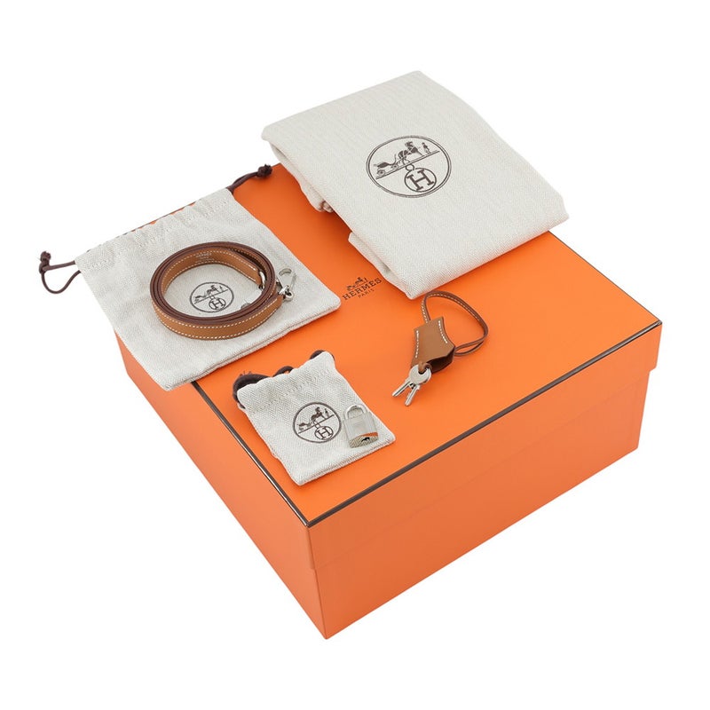 エルメス ハンドバッグ ケリー28 外縫い ゴールド/シルバー金具 エプソン B刻印 HERMES Kelly 2wayバッグ