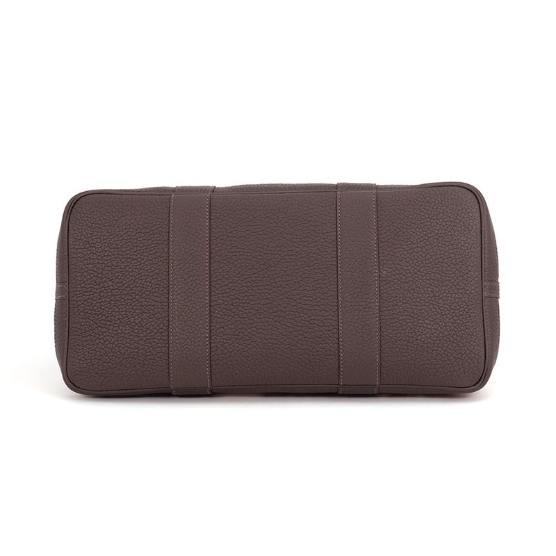 エルメス トートバッグ ガーデンパーティPM エレクトリック エベンヌ/シルバー金具 トワルアッシュ/ネゴンダ W刻印 HERMES