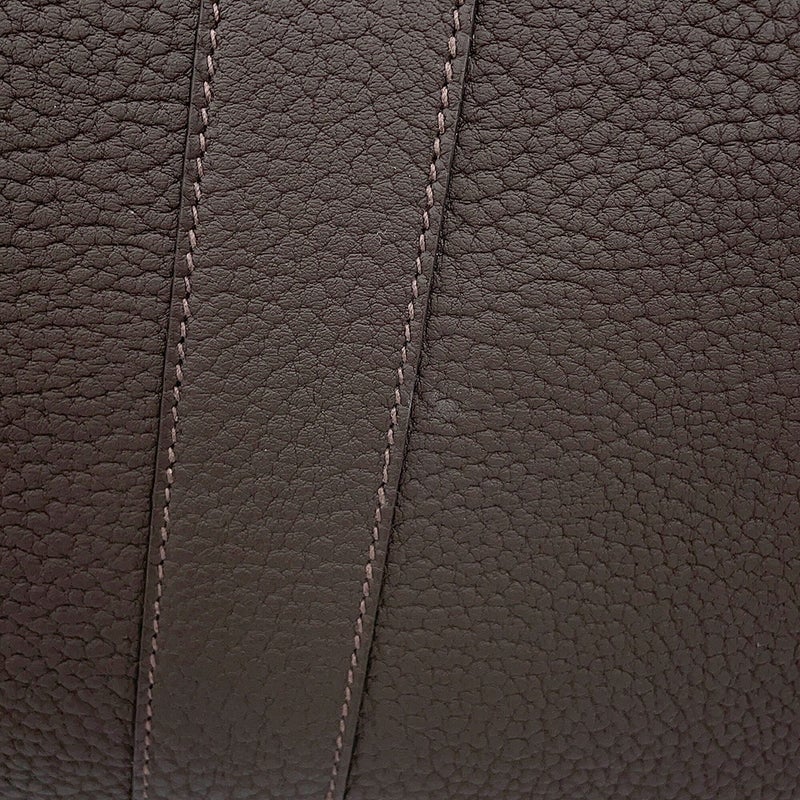 エルメス トートバッグ ガーデンパーティPM エレクトリック エベンヌ/シルバー金具 トワルアッシュ/ネゴンダ W刻印 HERMES