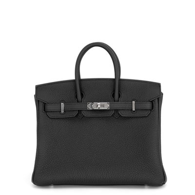 Hermès Birkin 25 Black Togo Palladium