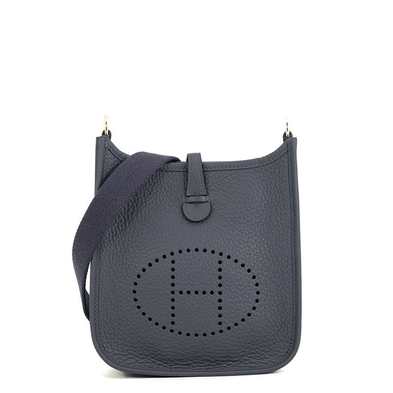 エルメス ショルダーバッグ エブリンTPM 111cm アマゾン グリミスティ/シルバー金具 トリヨンクレマンス G刻印 HERMES Evelyne