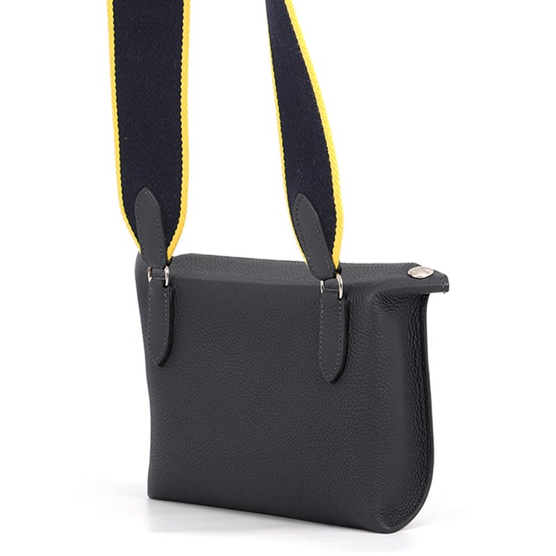 エルメス ショルダーバッグ ヴィドポッシュ キャバン/シルバー金具 トゴ B刻印 HERMES