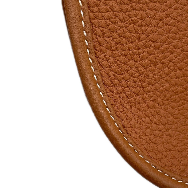 エルメス ショルダーバッグ エブリン3 PM ゴールド/シルバー金具 トリヨンクレマンス W刻印 HERMES Evelyne