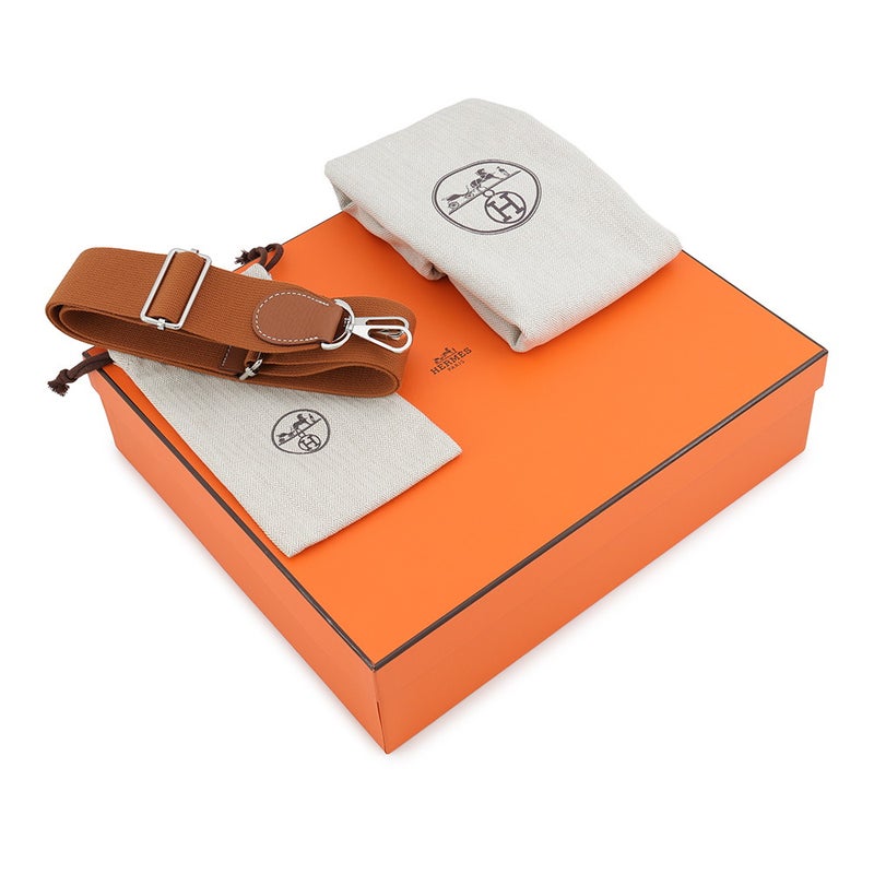 エルメス ショルダーバッグ エブリン3 PM ゴールド/シルバー金具 トリヨンクレマンス W刻印 HERMES Evelyne