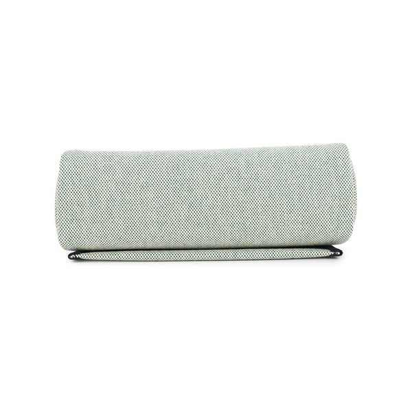 エルメス ショルダーバッグ エールバッグジップ ミニ ブラック/ヴェールモワイヤン/シルバー金具 トワルアッシュ/ヴァッシュハンター G刻印