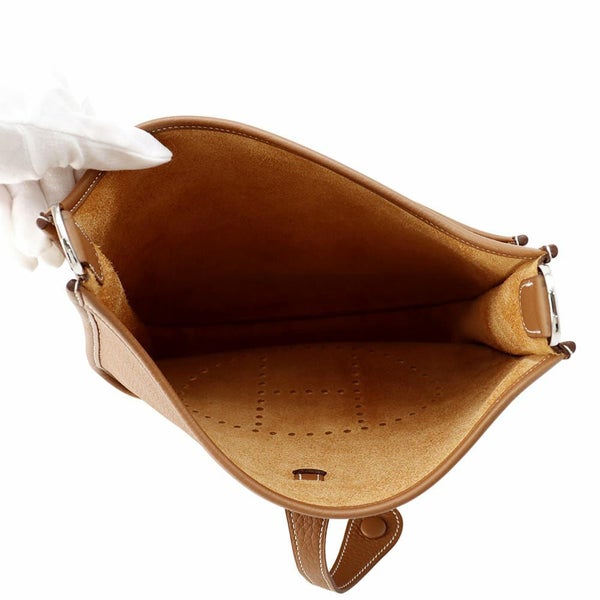 エルメス ショルダーバッグ エブリン3 PM ゴールド/シルバー金具 トリヨンクレマンス K刻印