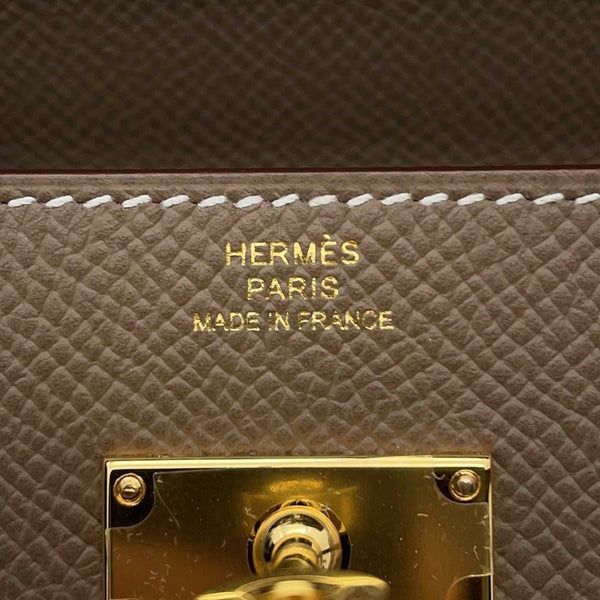 エルメス ケリーウォレット ロング トゥーゴー エトゥープ/ゴールド金具 エプソン K刻印