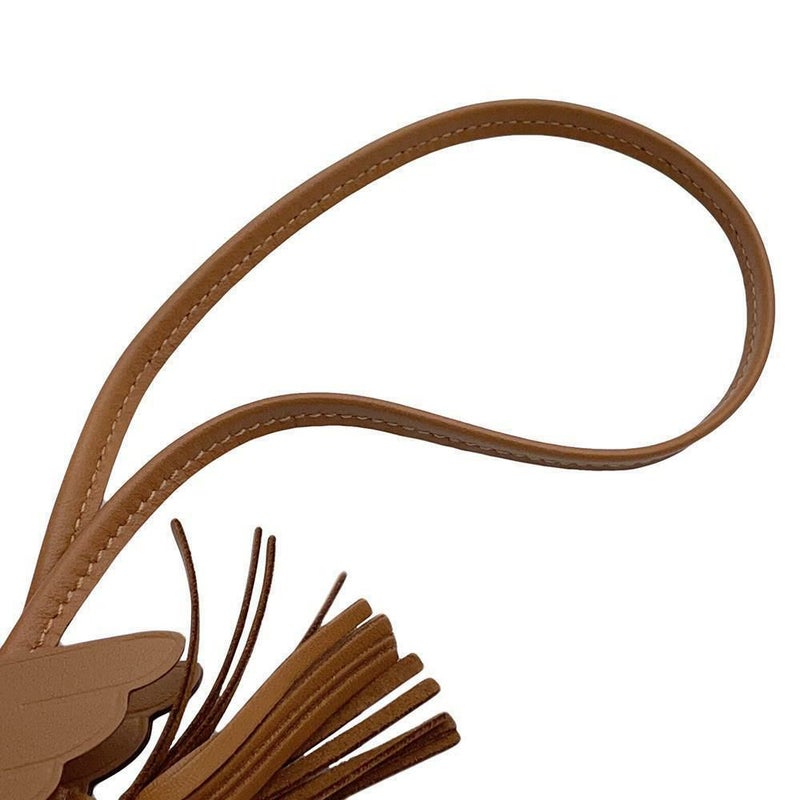 エルメス バッグチャーム ロデオPM ペガサス ゴールド ラムスキン B刻印