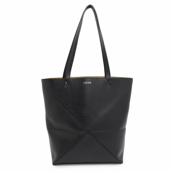 ロエベ トートバッグ パズルフォルド ミディアム レザー A657G50X01 LOEWE バッグ 黒
