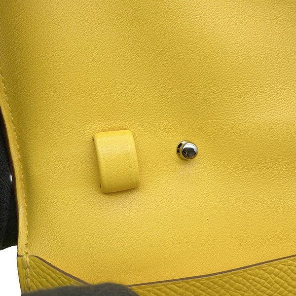 エルメス 長財布 コンスタンス トゥーゴー ロング ジョーヌナプル/シルバー金具 エプソン B刻印 HERMES