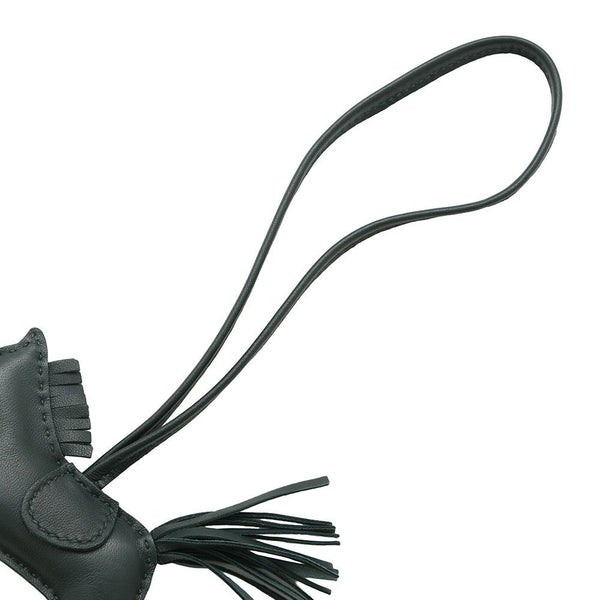 エルメス バッグチャーム ロデオ PM ヴェールシプレ ラムスキン D刻印 HERMES