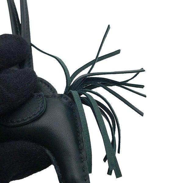 エルメス バッグチャーム ロデオ PM ヴェールシプレ ラムスキン D刻印 HERMES